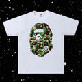 WHITE CAMO BAP TEE
