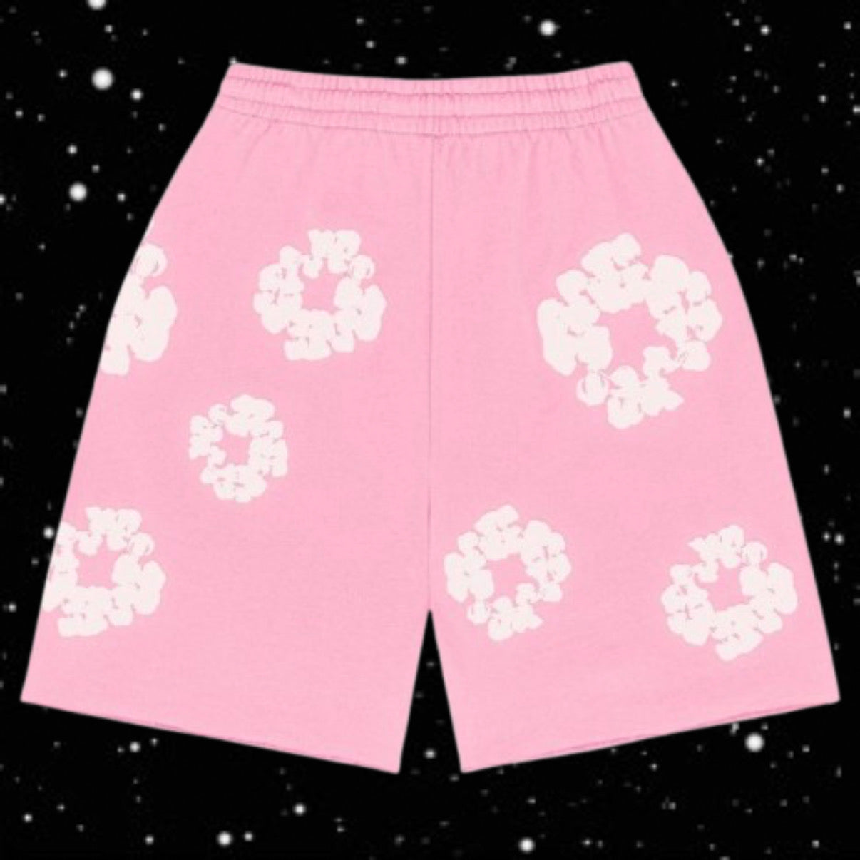 PINK DEMIM SHORTS