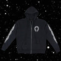 BLACK HORSESHOE ZIP-UP