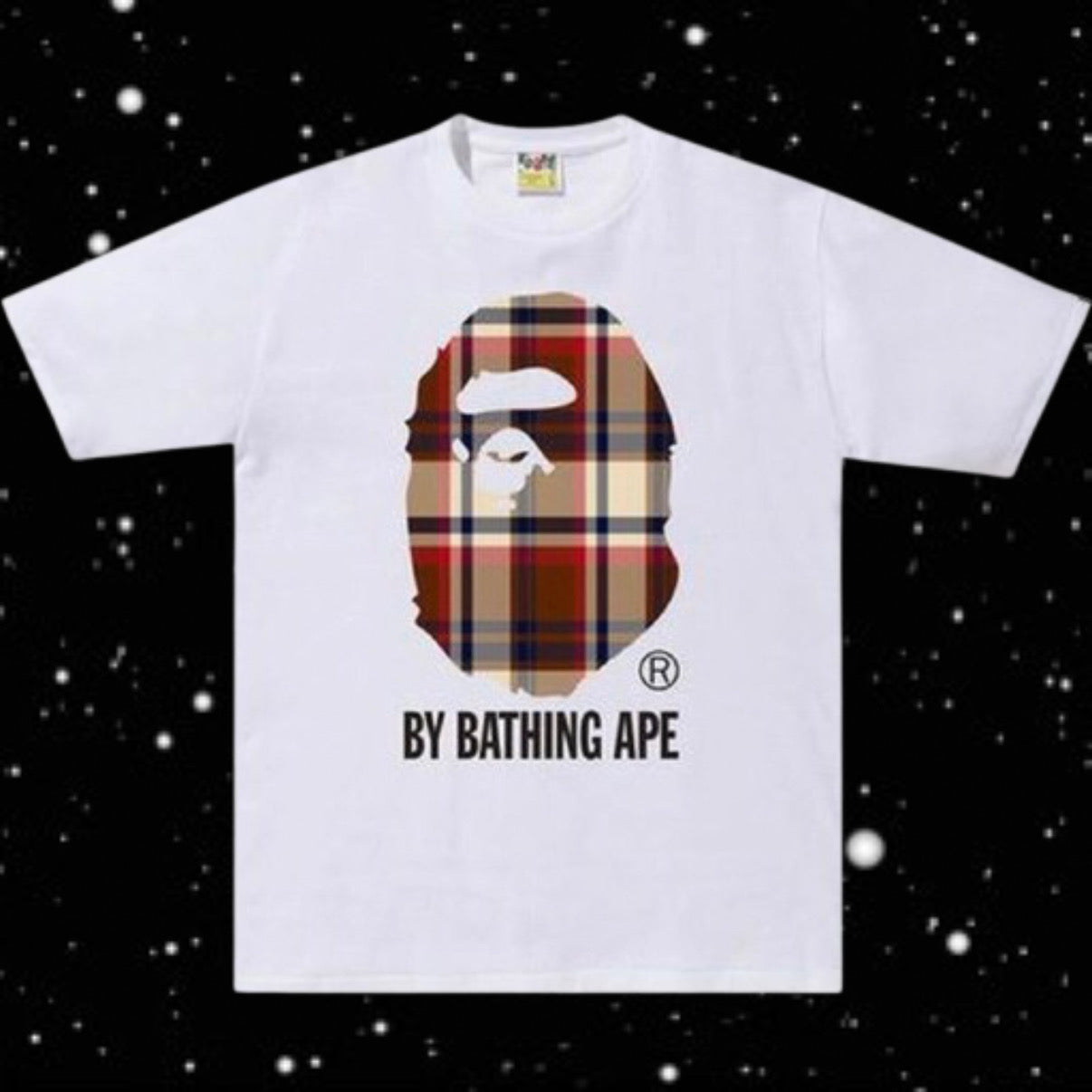 WHITE BURB TEE