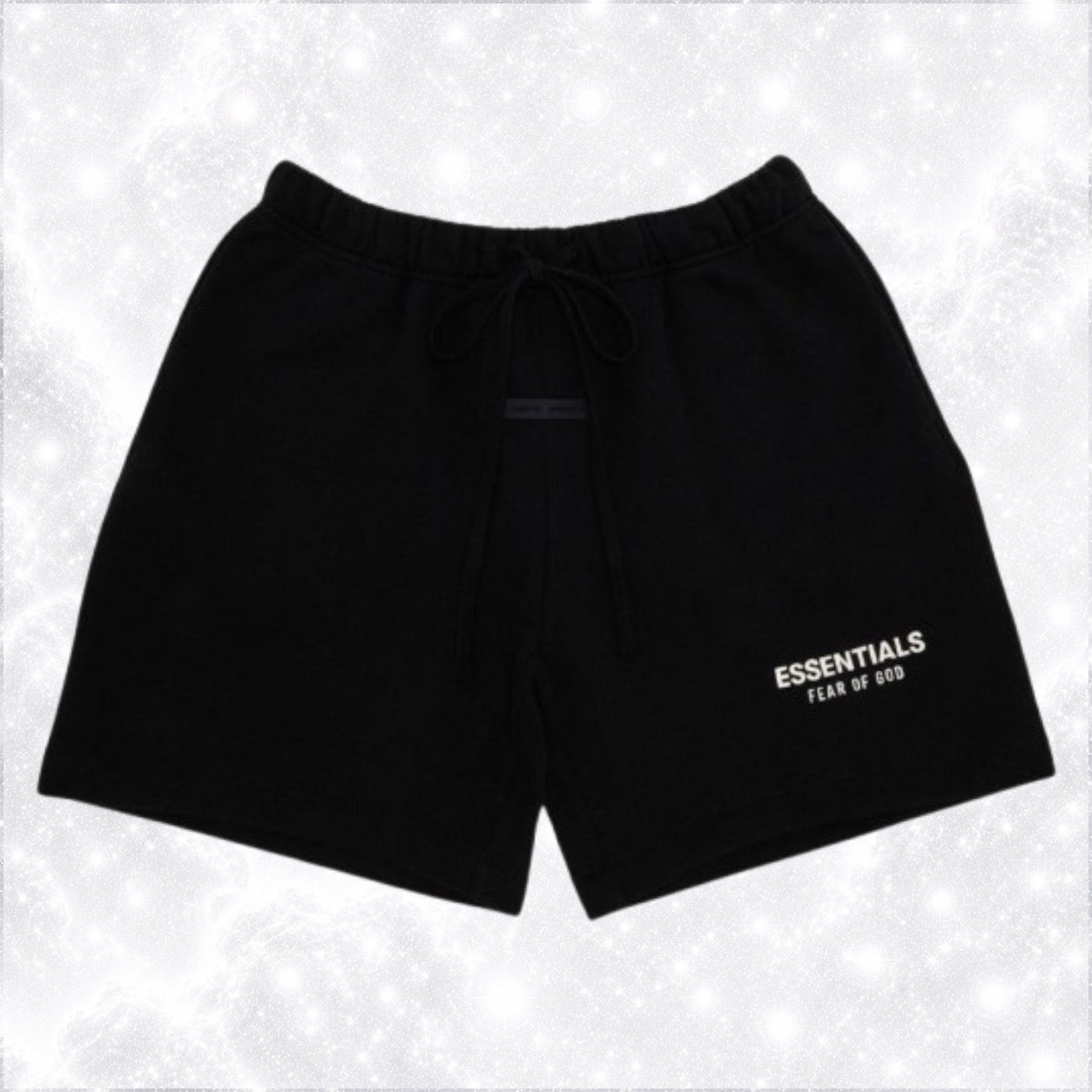 CALM JET BLACK SHORTS